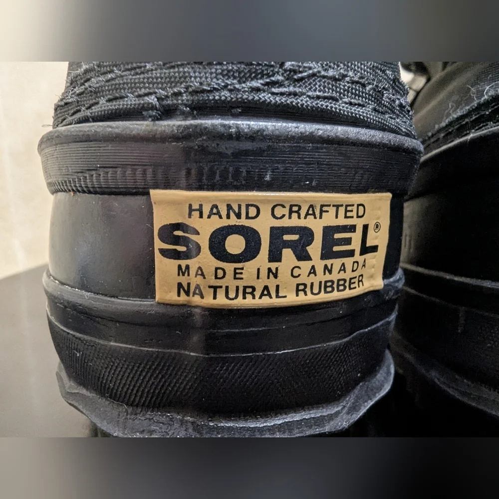 Sorel Kaufman Chunky Snow Lion Boots Size 6 Women's Vintage As New - Picture 5 of 14